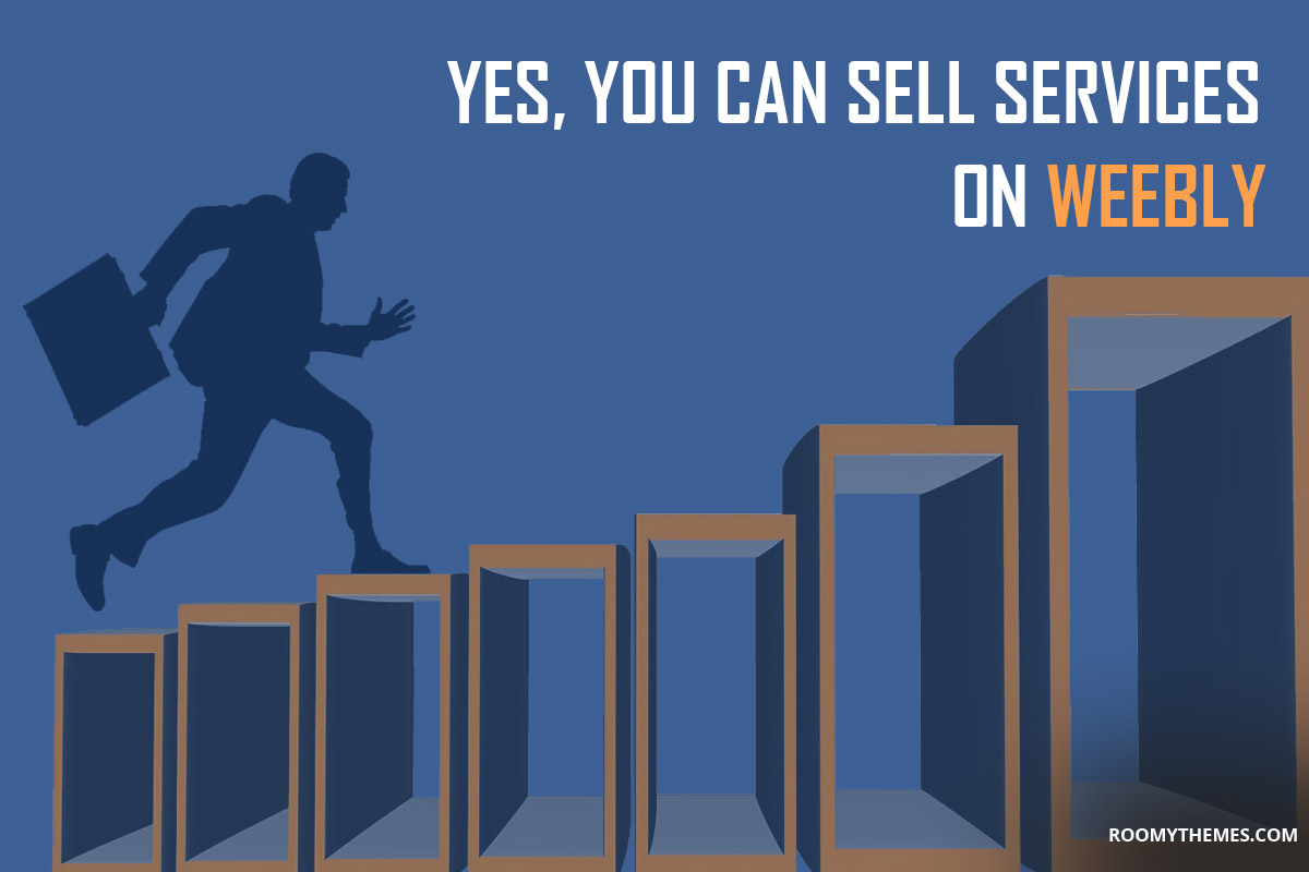 sell services on weebly website