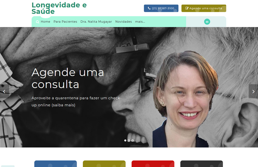 Longevidade esaude website