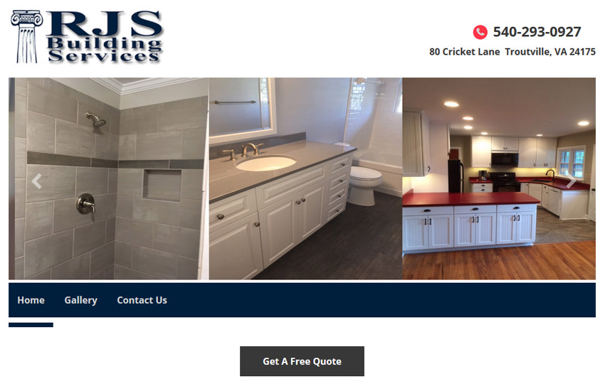 weebly construction website example