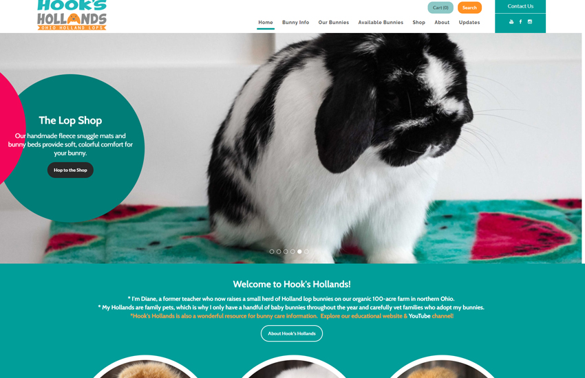 Hooks hollands lops website review