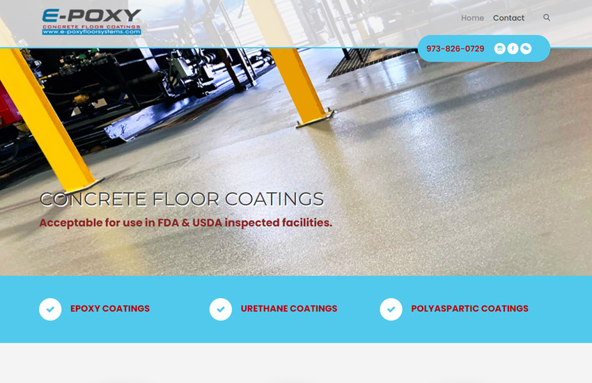 e-poxy website made with Spotless ttemplate by Roomy Themes